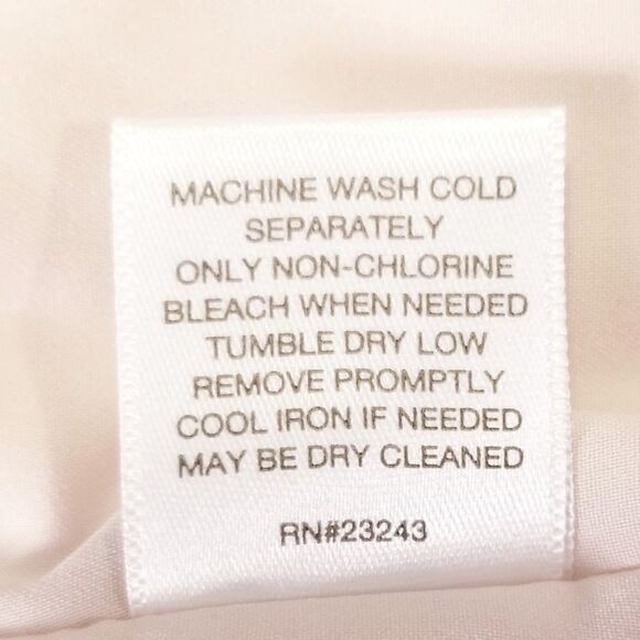 eva.mendes New York & Co. Blush Lined Wrap Skirt Size 6 - Picture 7 of 8